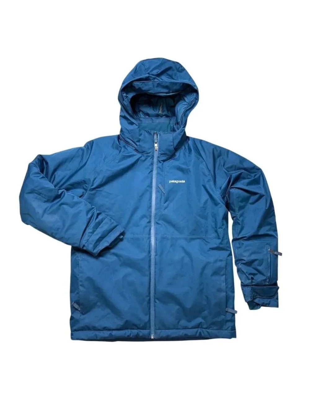 Patagonia Youth Powder Town Jacket Blue XL Winter Ski Snowboard